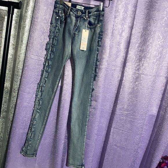 Cut up side Pants - Picture 4 of 10